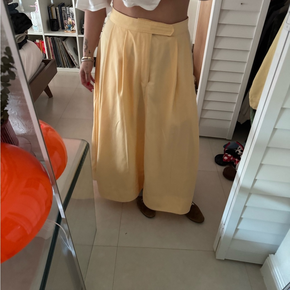 Zara Yellow Skirt